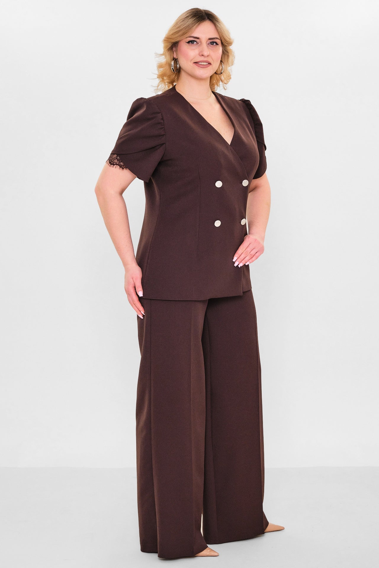 Greencountry - Plus Size Suit (GRC26Y8386) - 8690200128813