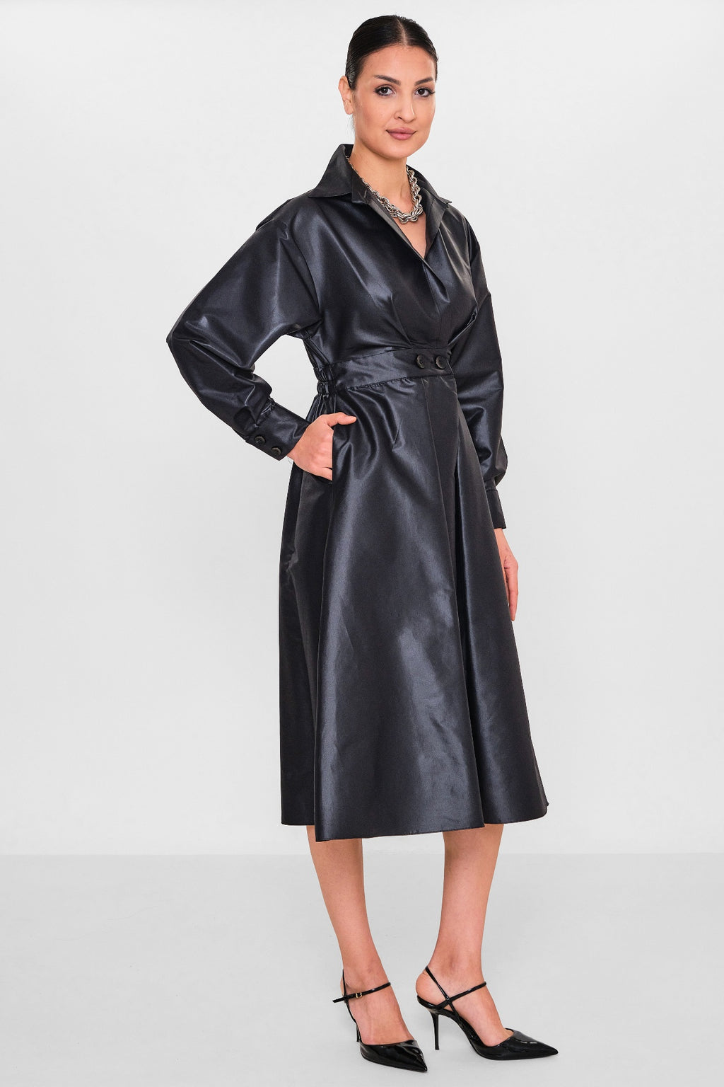 Gull-ay - Plus Size Dress (GLY26YGE008) - 8690200129131