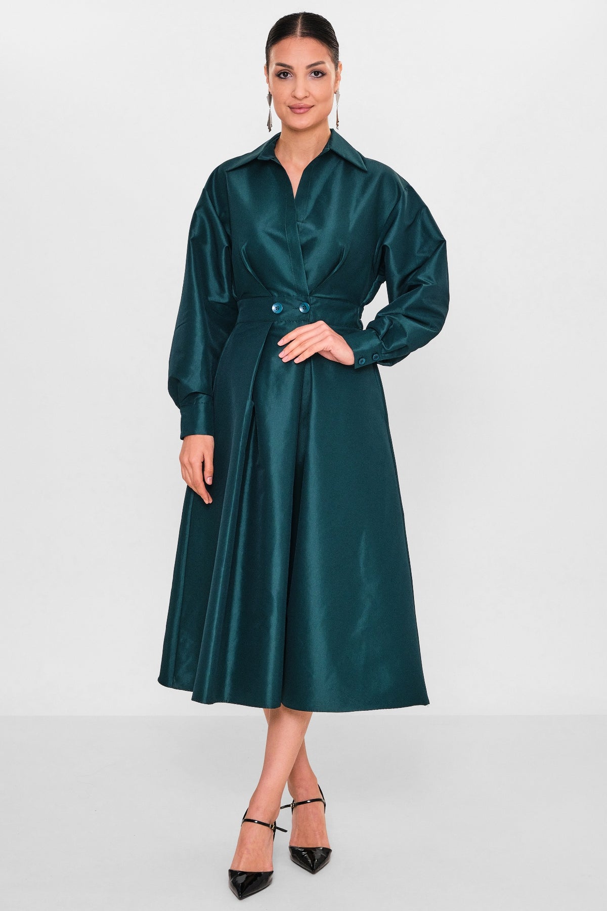 Gull-ay - Plus Size Dress (GLY26YGE008) - 8690200129148