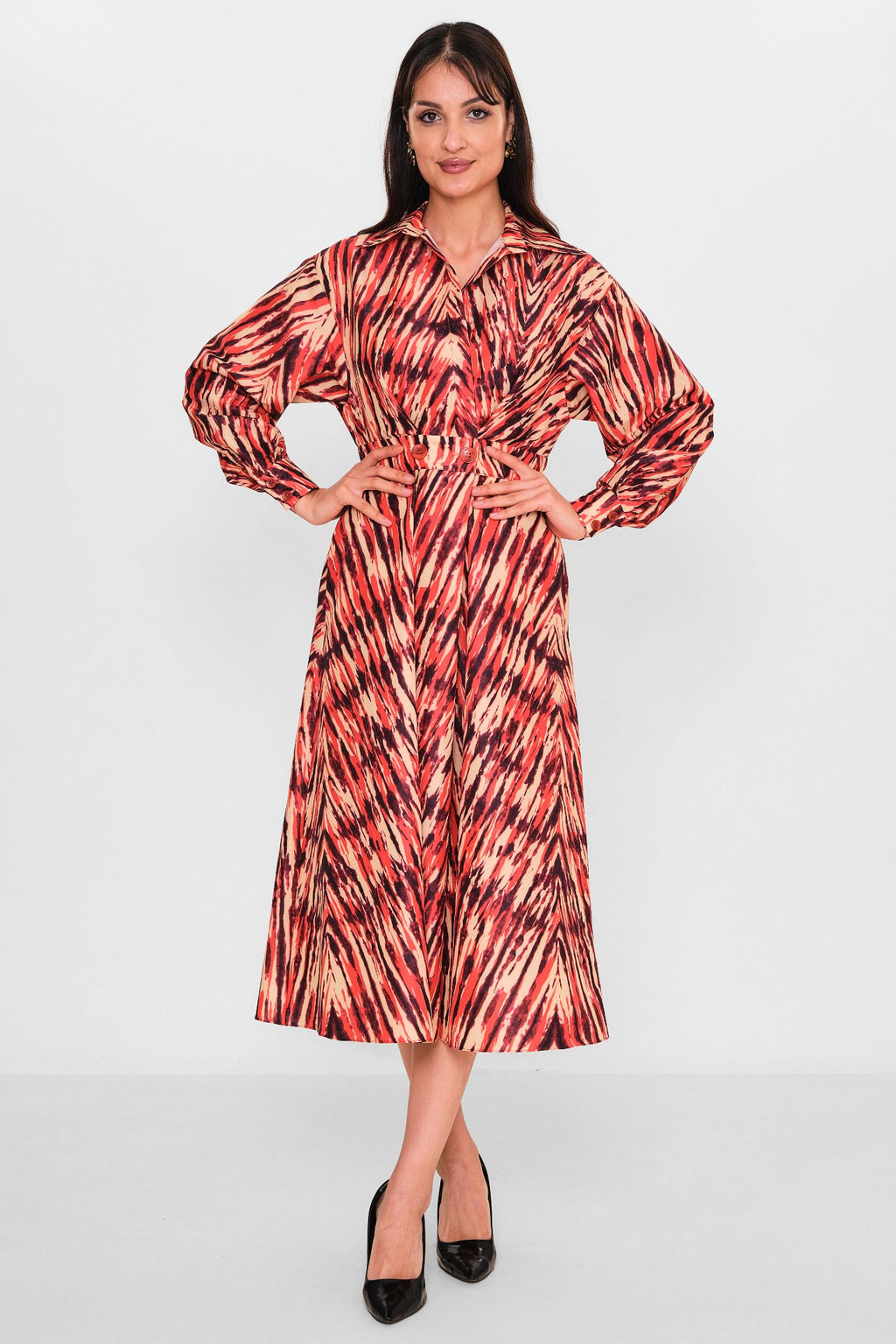 Gull-ay - Plus Size Dress (GLY26YGE010) - 8690200129186