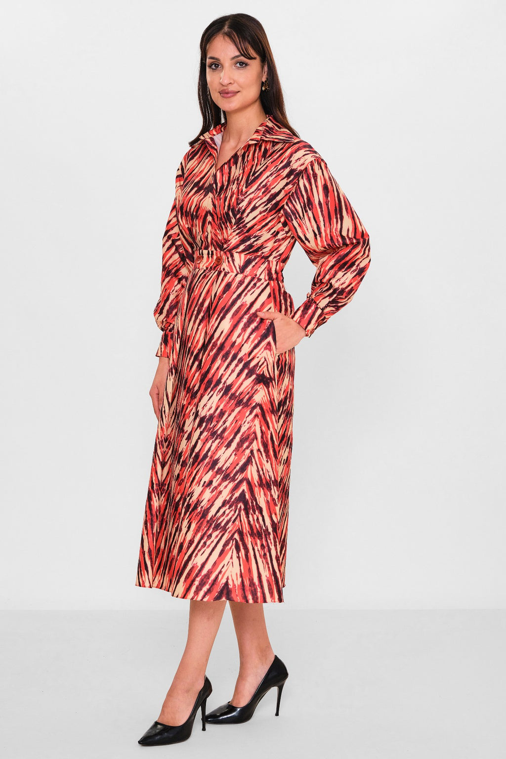 Gull-ay - Plus Size Dress (GLY26YGE010) - 8690200129186