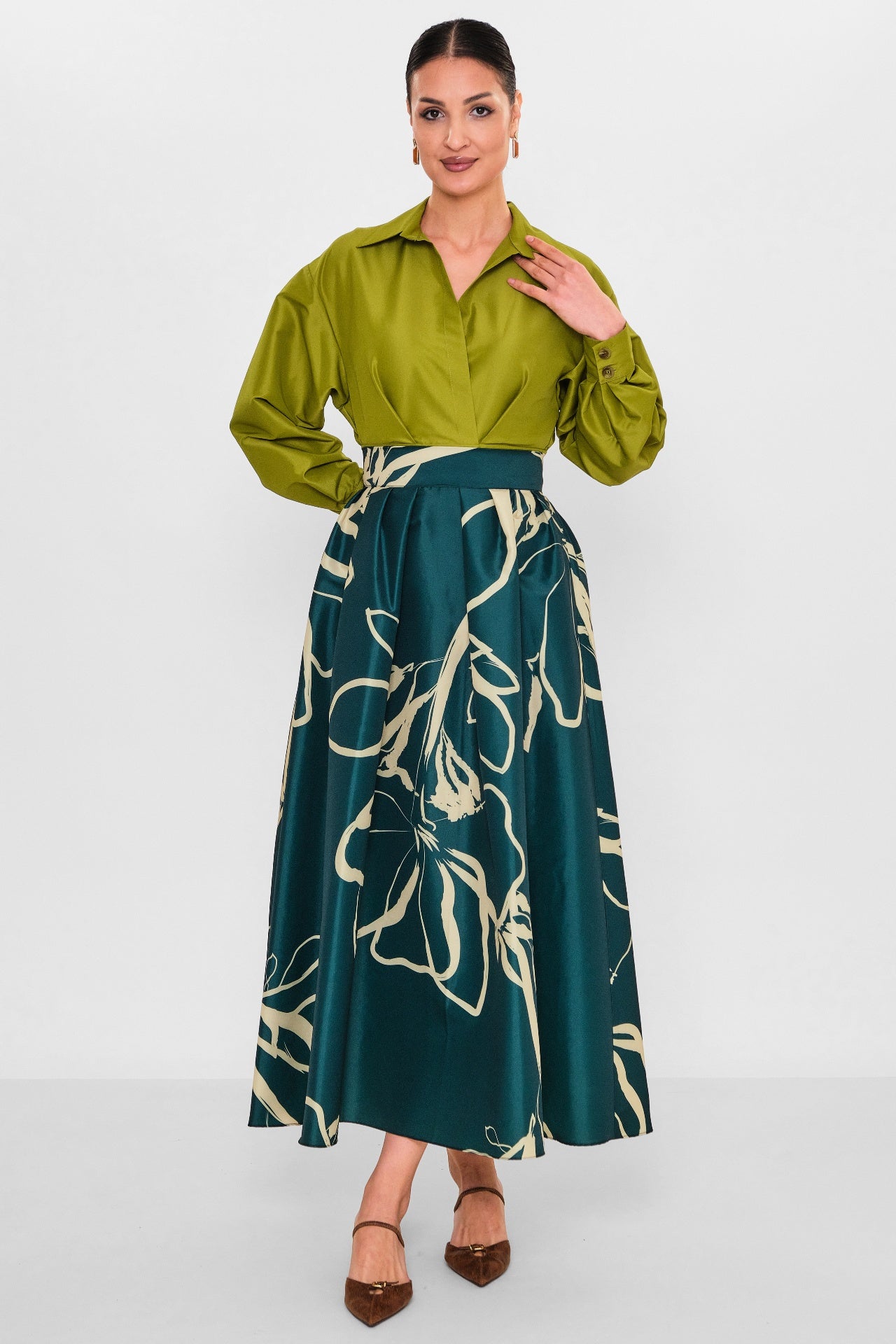 Gull-ay - Plus Size Skirt (GLY26YGET100) - 8690200129261