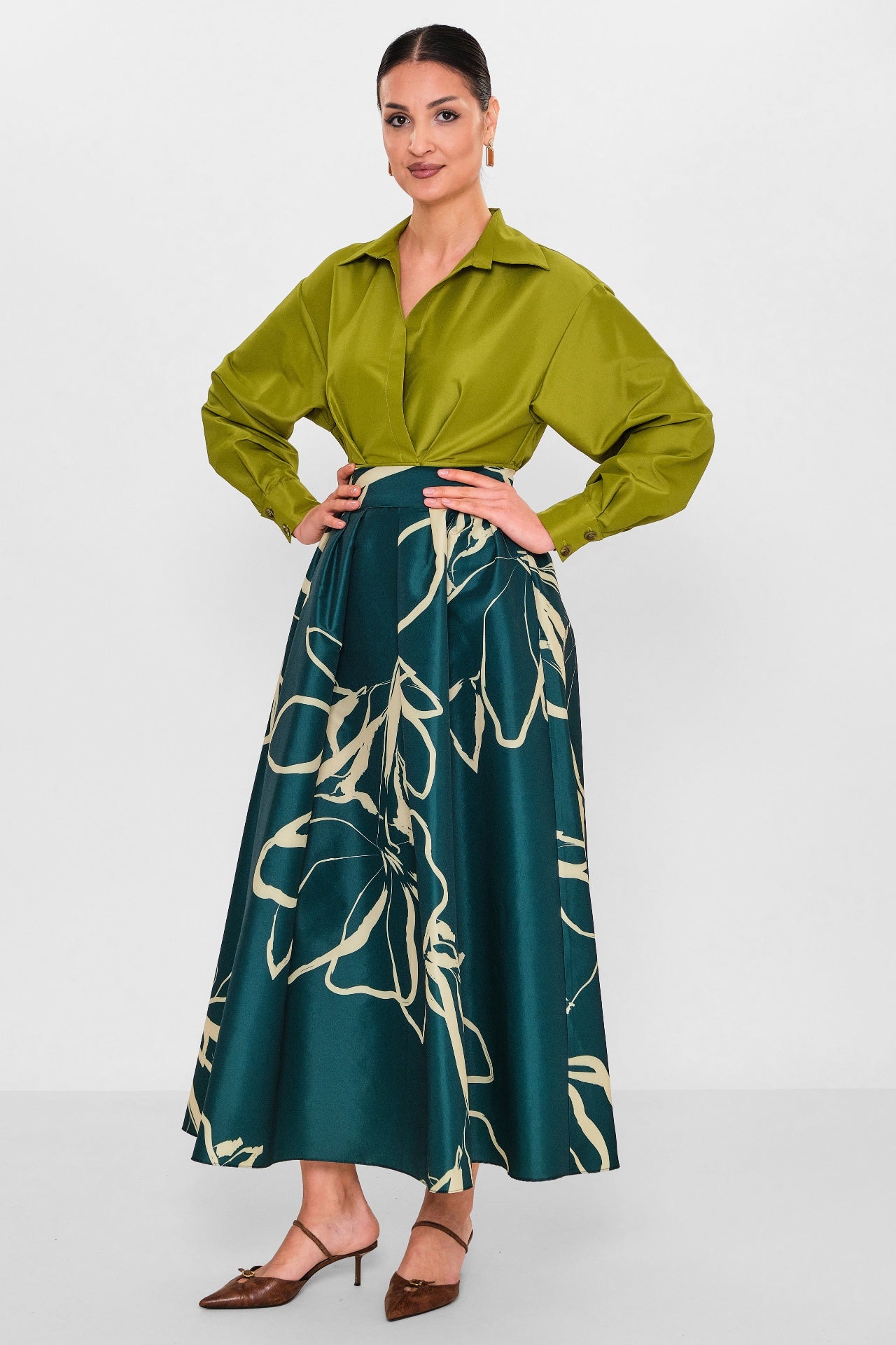 Gull-ay - Plus Size Skirt (GLY26YGET100) - 8690200129261