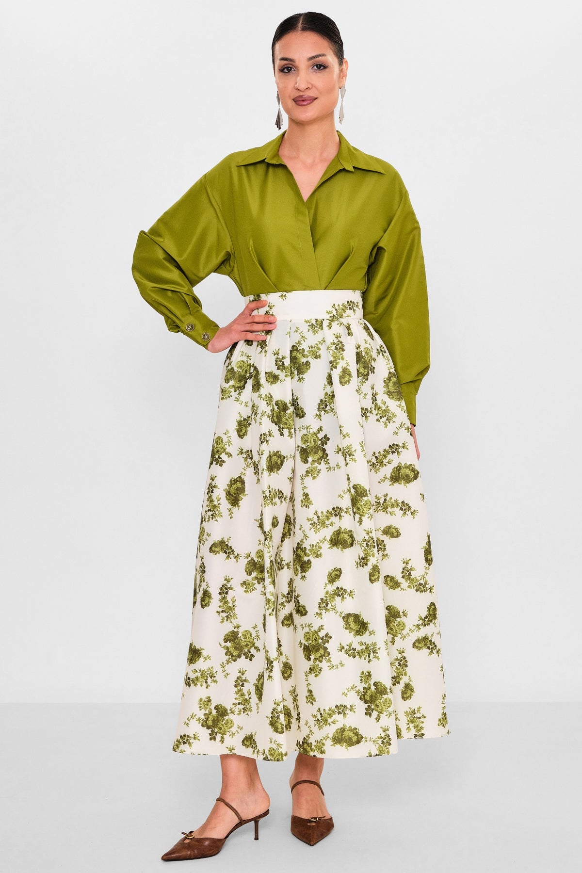 Gull-ay - Plus Size Skirt (GLY26YGET100) - 8690200129285