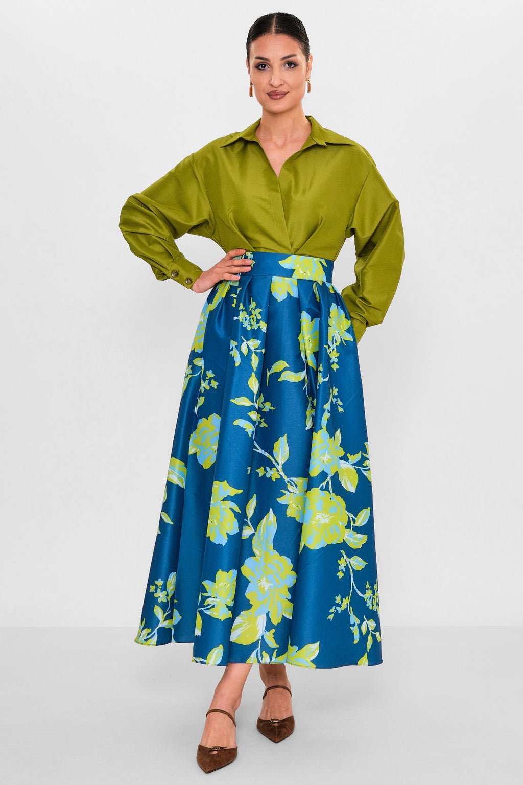 Gull-ay - Plus Size Skirt (GLY26YGET100) - 8690200129308
