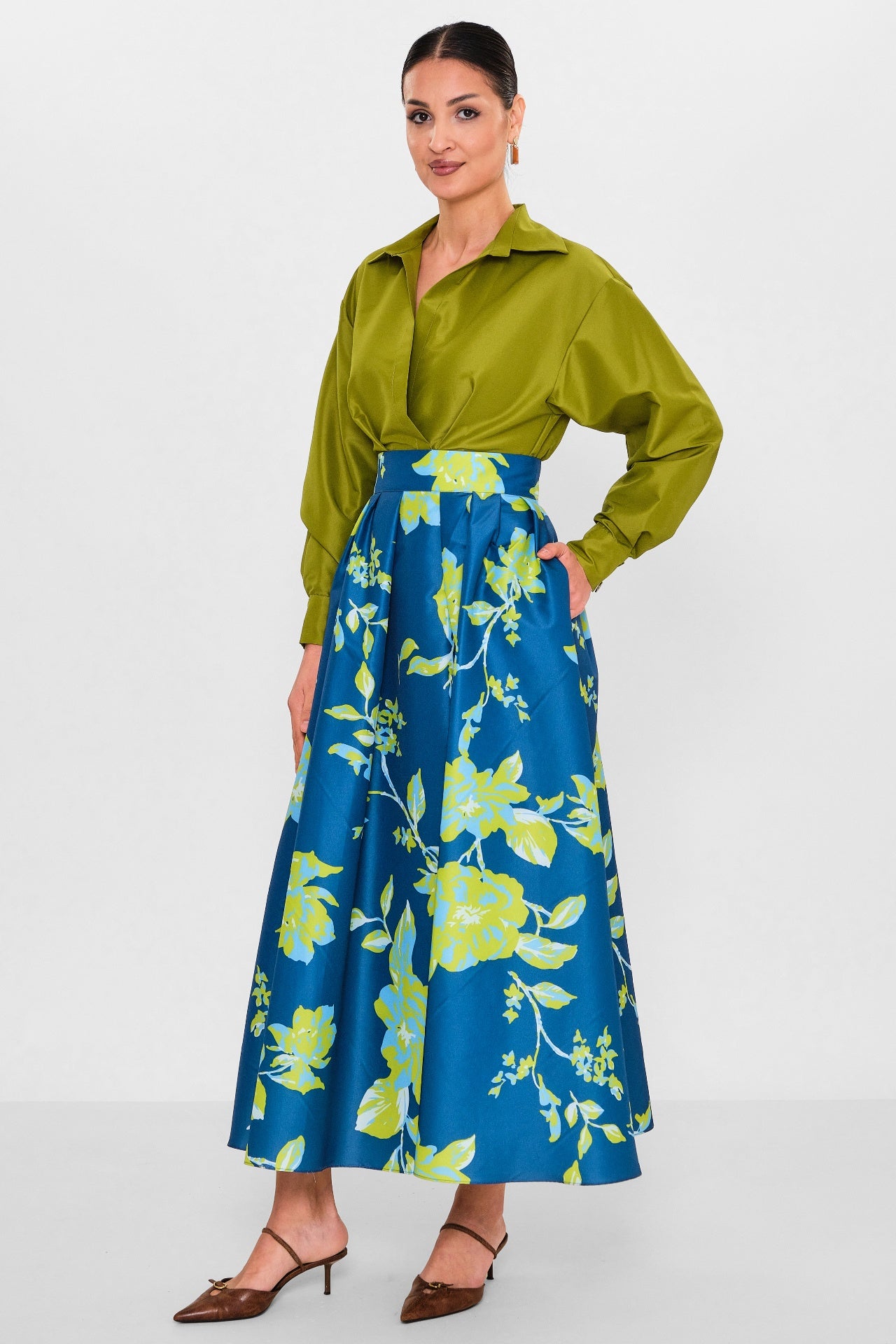 Gull-ay - Plus Size Skirt (GLY26YGET100) - 8690200129308