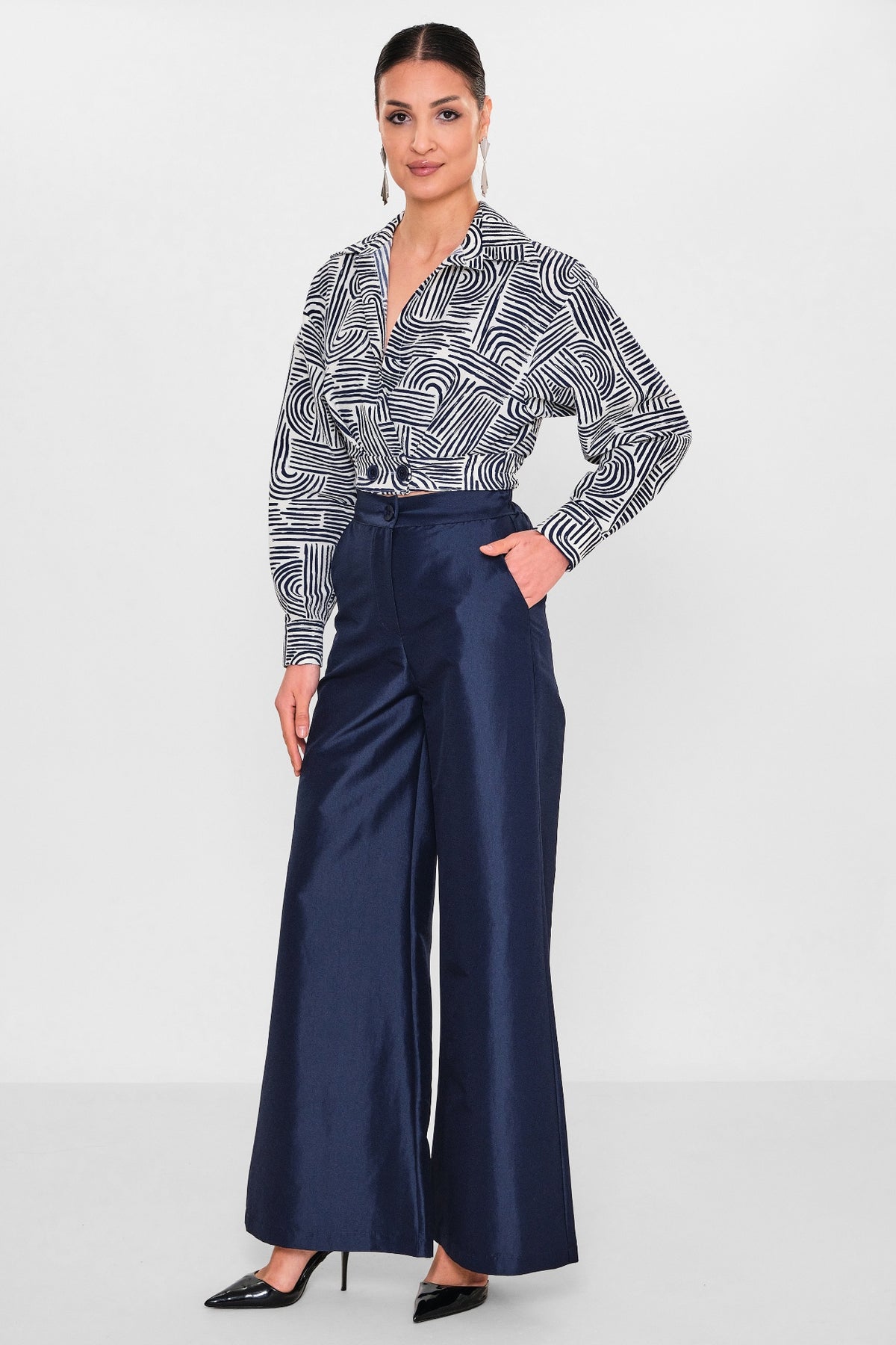 Gull-ay - Plus Size Trousers (GLY26YGP076) - 8690200129322