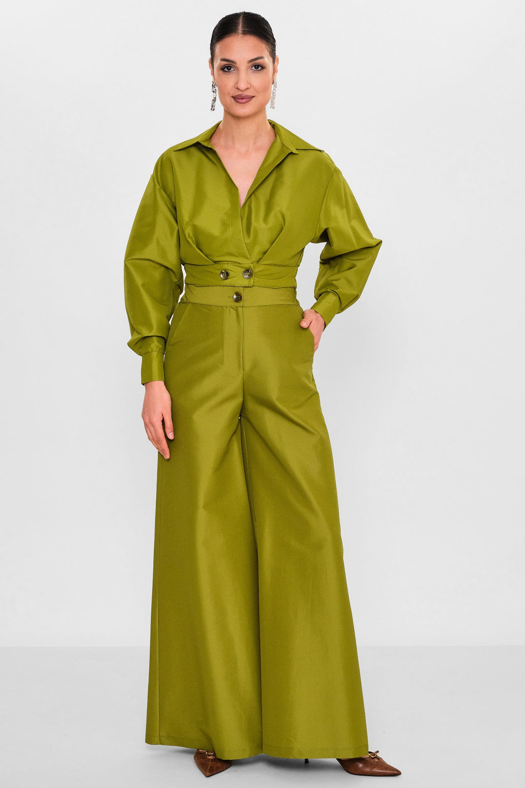 Gull-ay - Plus Size Trousers (GLY26YGP076) - 8690200129339
