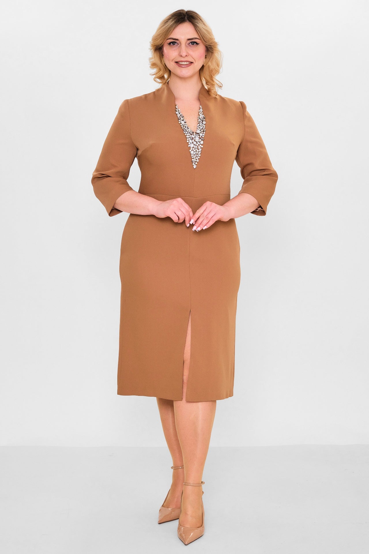 Kedma - Regular Size Dress (KDM26Y8-98027X) - 8690200129377