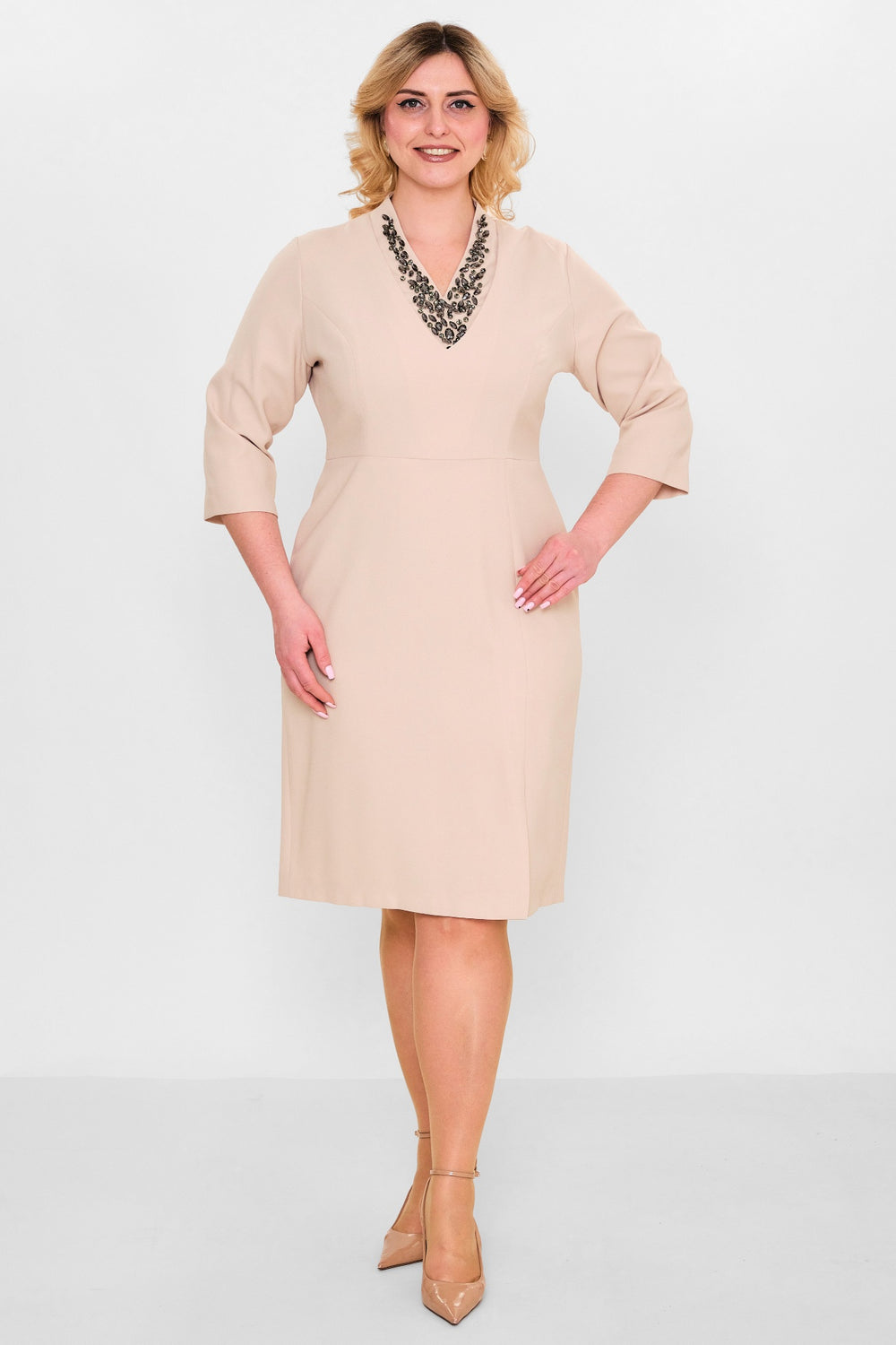 Kedma - Regular Size Dress (KDM26Y8-98054X) - 8690200129421