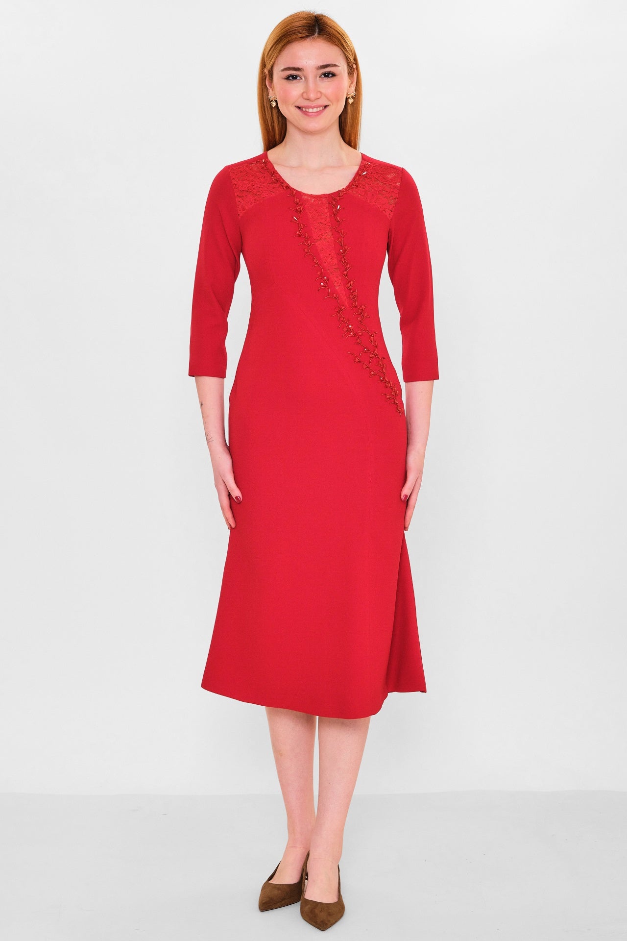 Kedma - Regular Size Dress (KDM26Y8-98058) - 8690200129438
