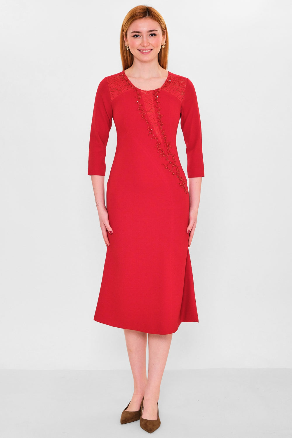 Kedma - Regular Size Dress (KDM26Y8-98058) - 8690200129438