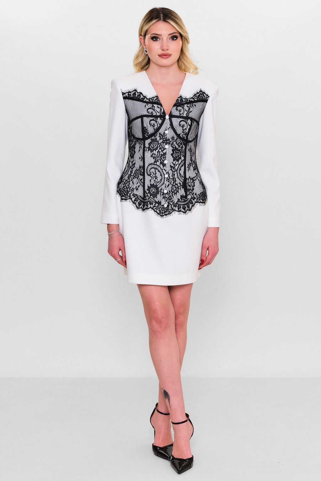 Kedma - Plus Size Dress (KDM26Y8-98372) - 8690200129483