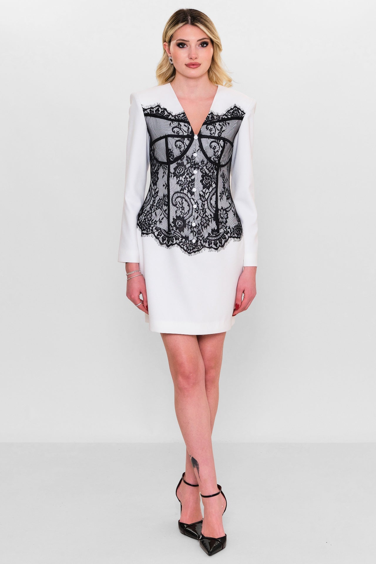 Kedma - Plus Size Dress (KDM26Y8-98372) - 8690200129483