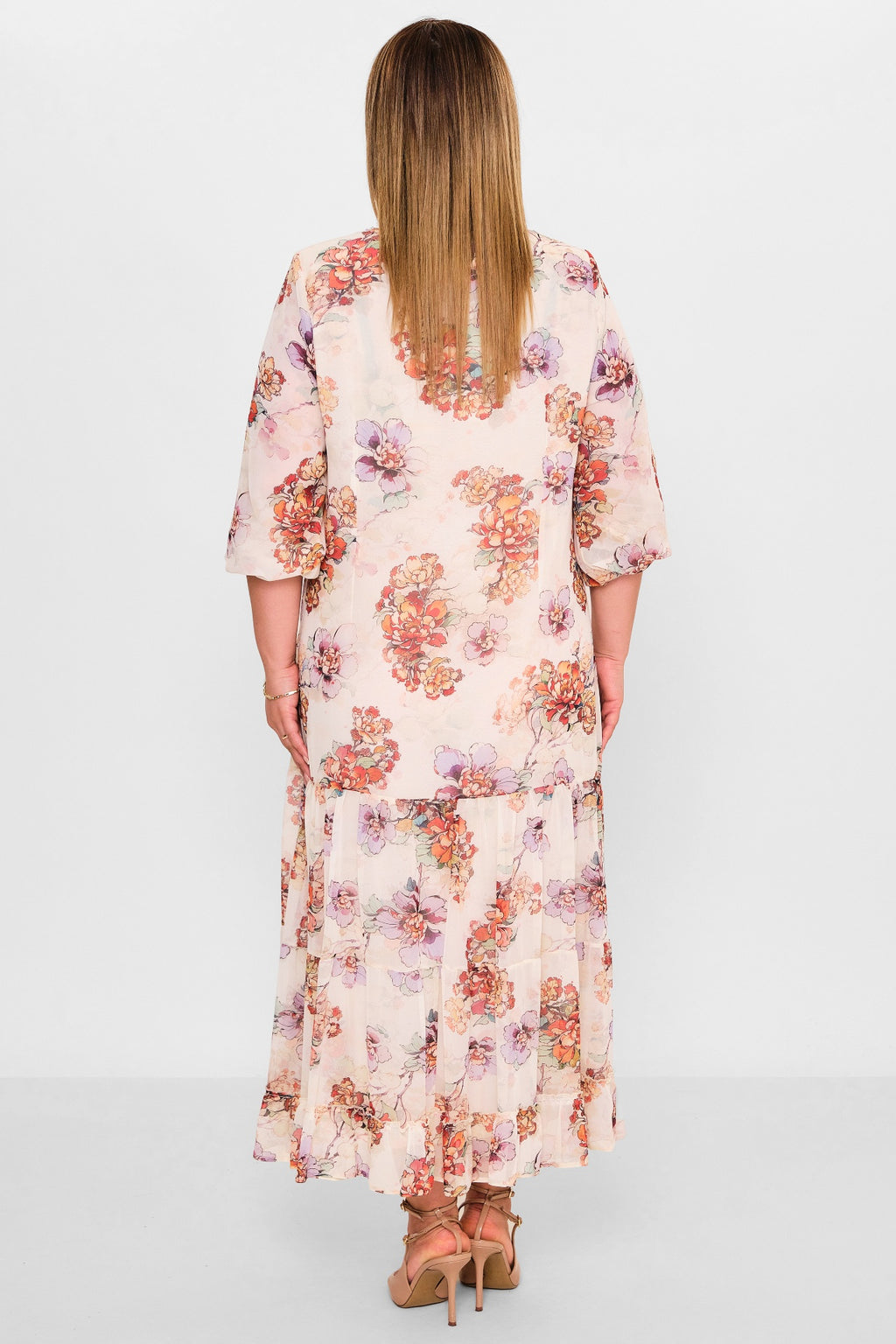 Gumanize - Plus Size Dress (GMZ2025-1066-7599) - 8690200129537