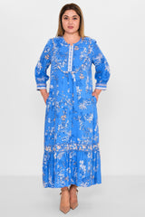 Gumanize - Plus Size Dress (GMZ2025-1145-7623) - 8690200129544