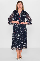Gumanize - Plus Size Dress (GMZ2025-731-7670) - 8690200129575