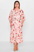 Gumanize - Plus Size Dress (GMZ2025-823-7607) - 8690200129599