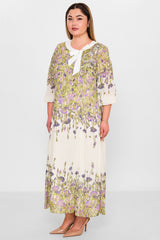 Gumanize - Plus Size Dress (GMZ2025-1026-7578) - 8690200129629