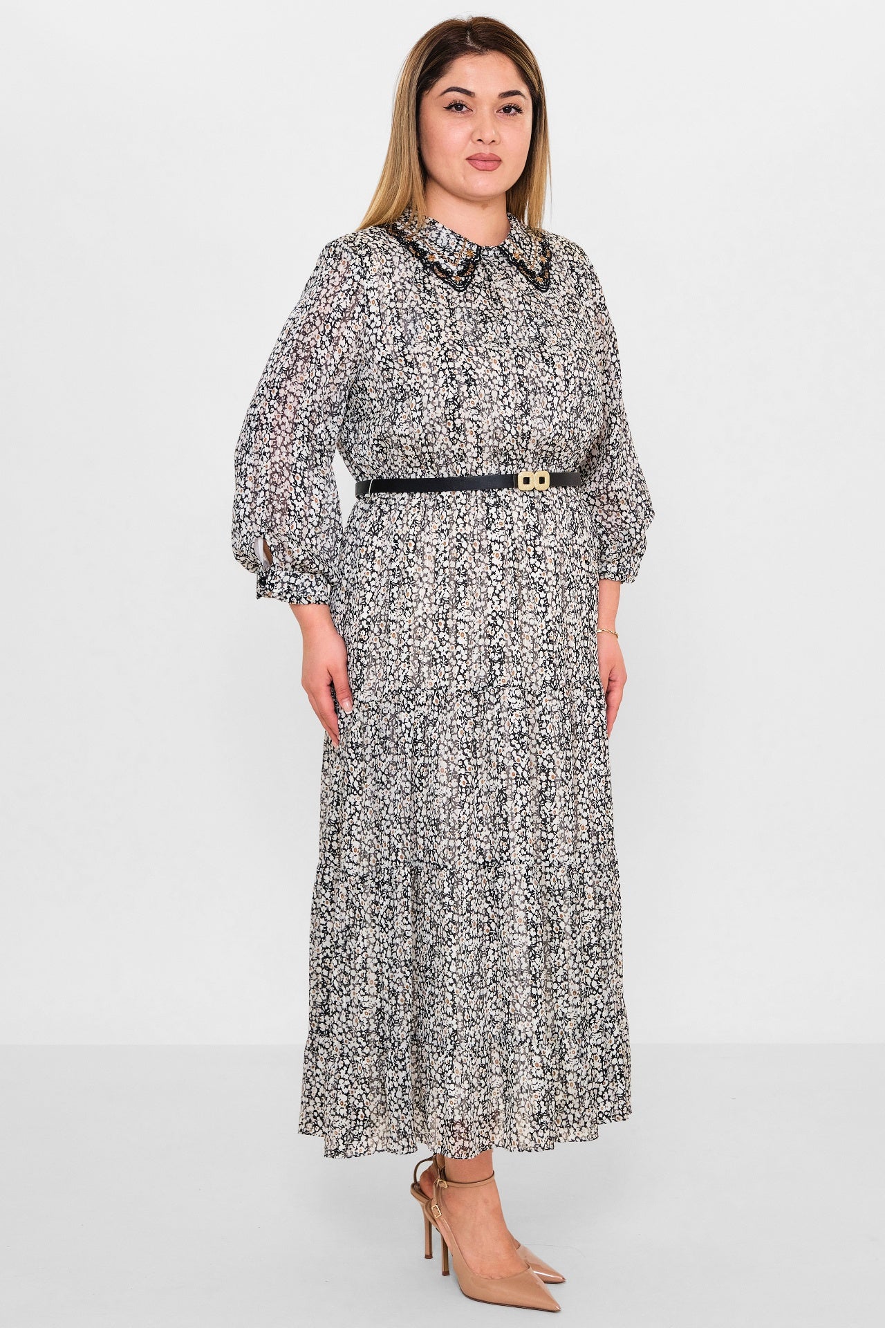 Gumanize - Plus Size Dress (GMZ2025-725-7561) - 8690200129643