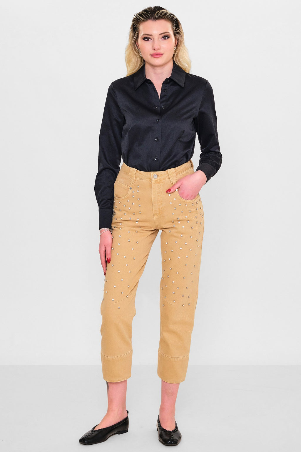 Fashion club - Plus Size Trousers (FSC26YFXW010) - 8690200129698