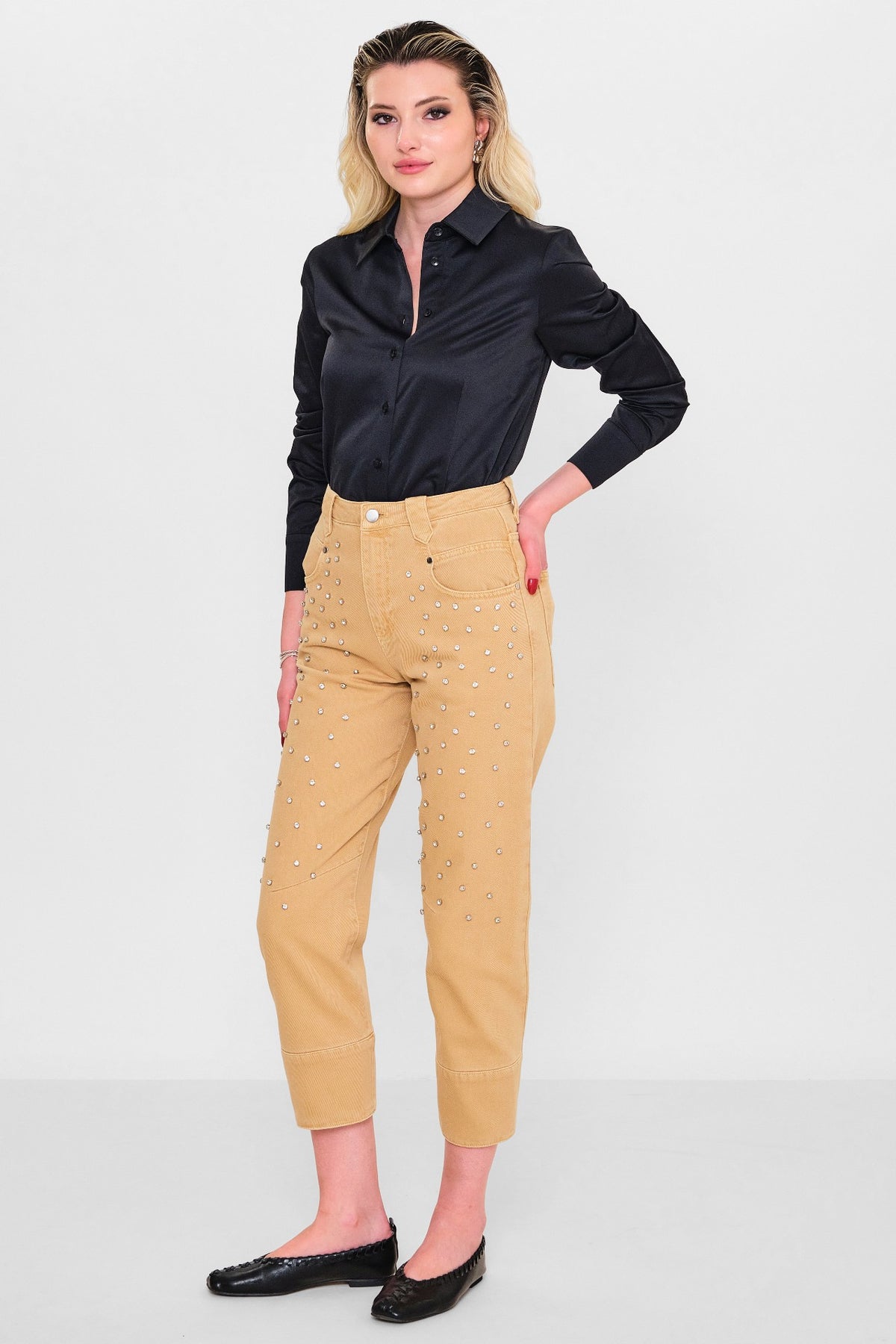 Fashion club - Plus Size Trousers (FSC26YFXW010) - 8690200129698