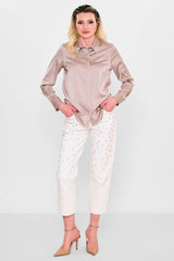 Fashi̇on club - Plus Size Shirt (FSC26YSM2030) - 8690200129735