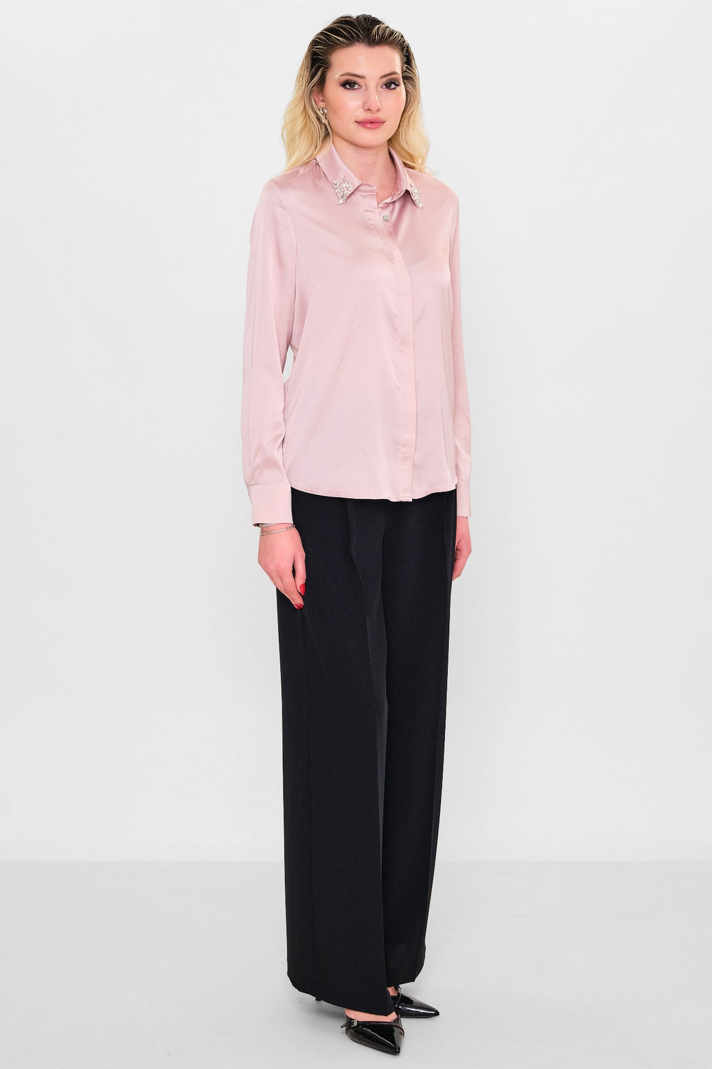Fashion club - Plus Size Shirt (FSC26YSM2030) - 8690200129742