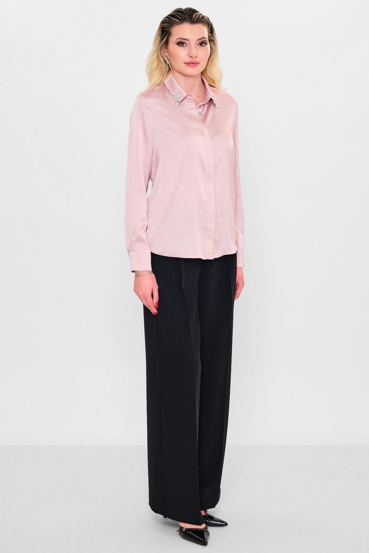 Fashion club - Plus Size Shirt (FSC26YSM2030) - 8690200129742