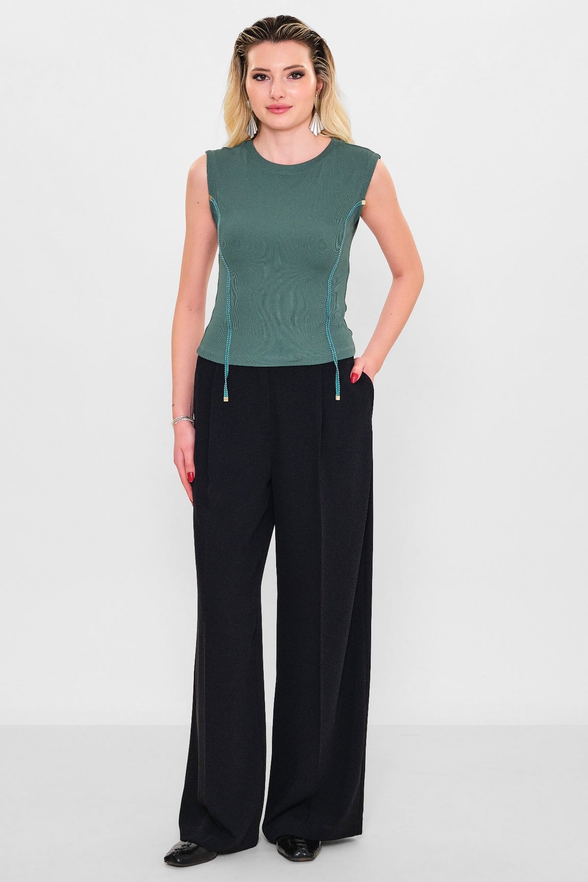 Fashion club - Plus Size Blouse (FSC26YSM2003) - 8690200129797