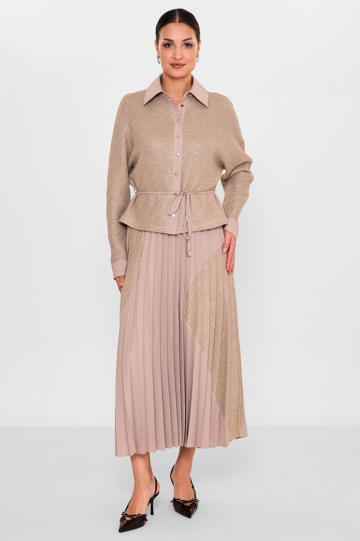 Myraang - Plus Size Suit (MRG26Y05-3069) - 8690200129902