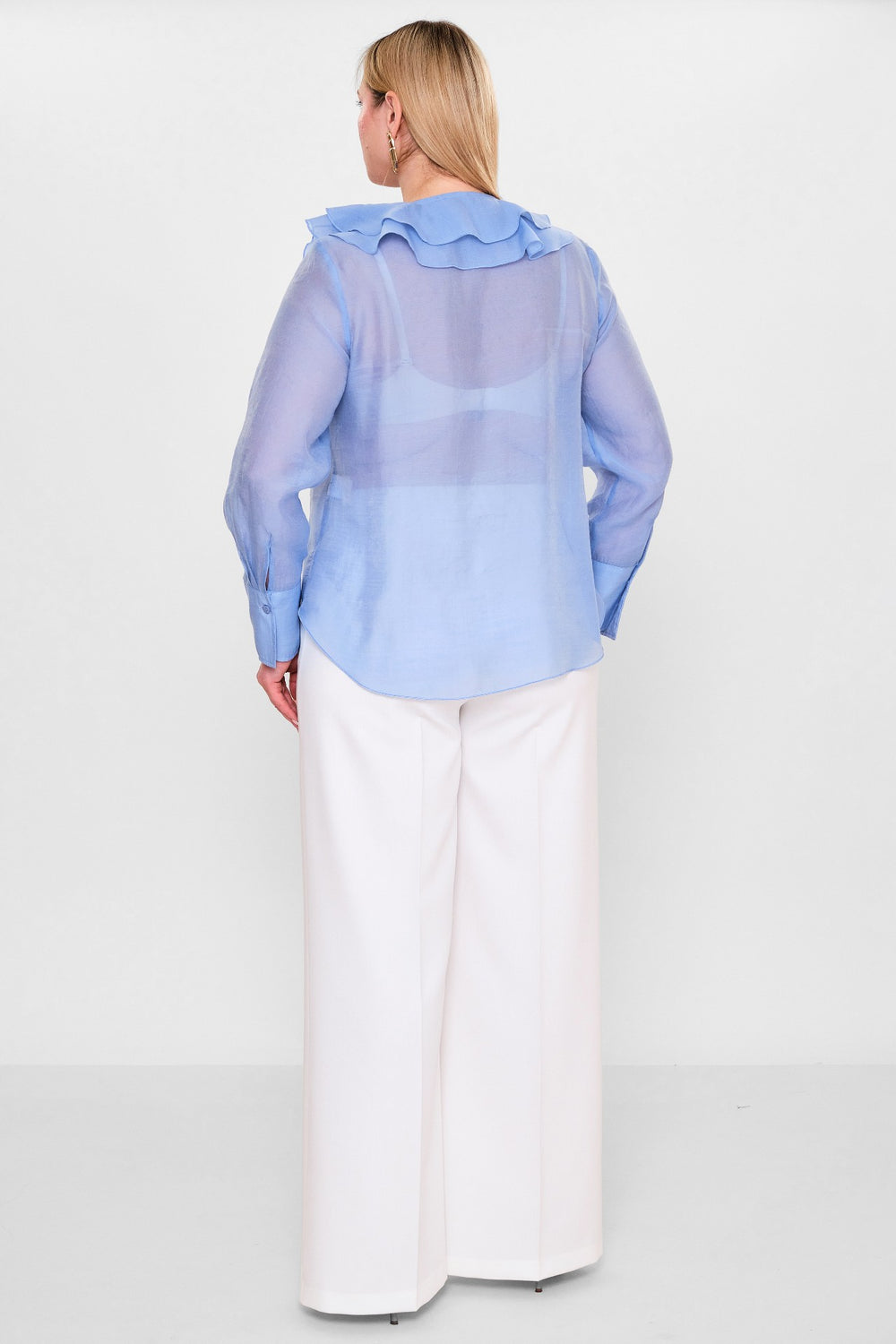 Laluce - Plus Size Blouse (L2.Y26.BLZ.2B194) - 8690200129957