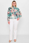 Laluce - Plus Size Blouse (L2.Y26.BLZ.2B202) - 8690200129964
