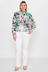 Laluce - Plus Size Blouse (L2.Y26.BLZ.2B202) - 8690200129964
