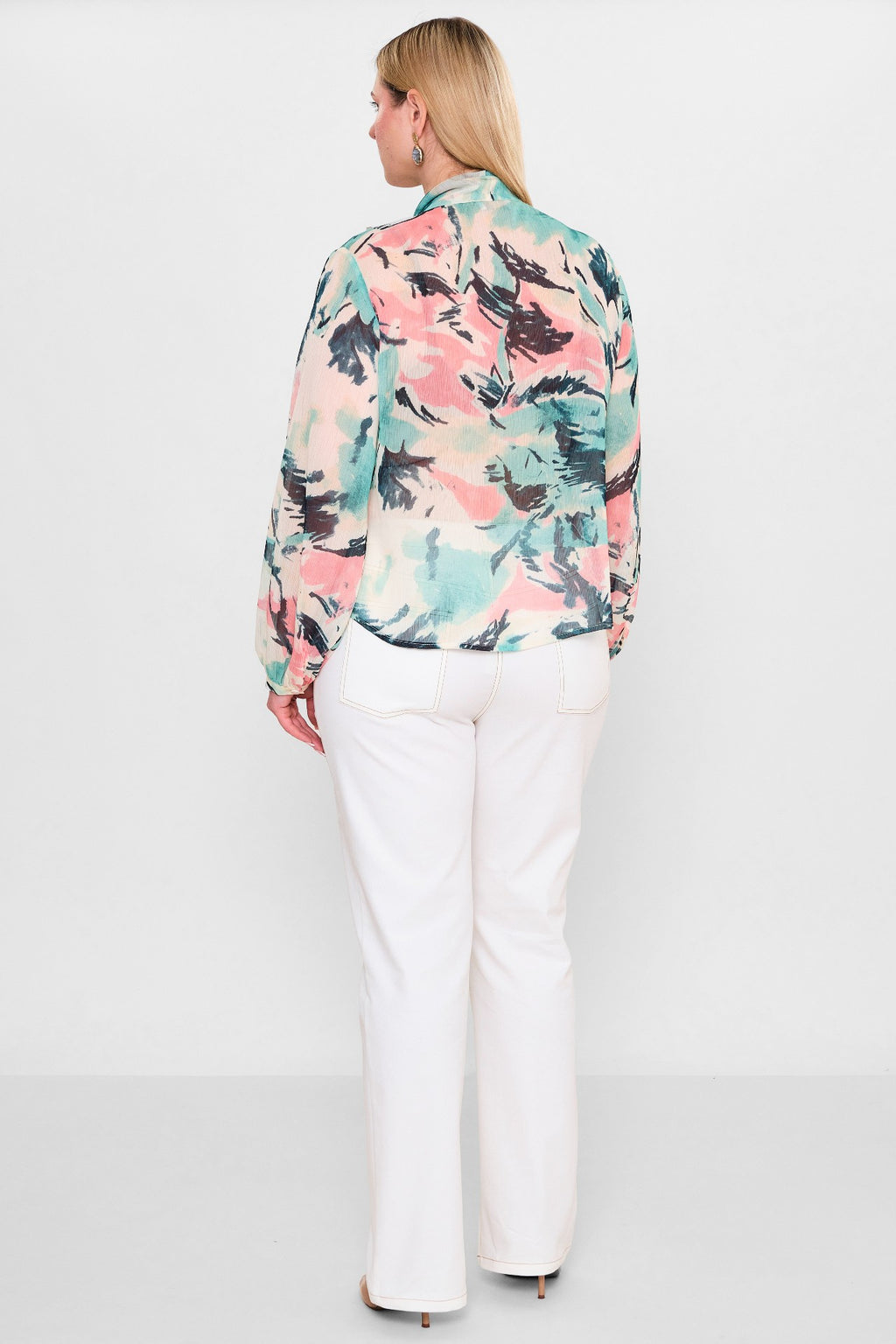 Laluce - Plus Size Blouse (L2.Y26.BLZ.2B202) - 8690200129964