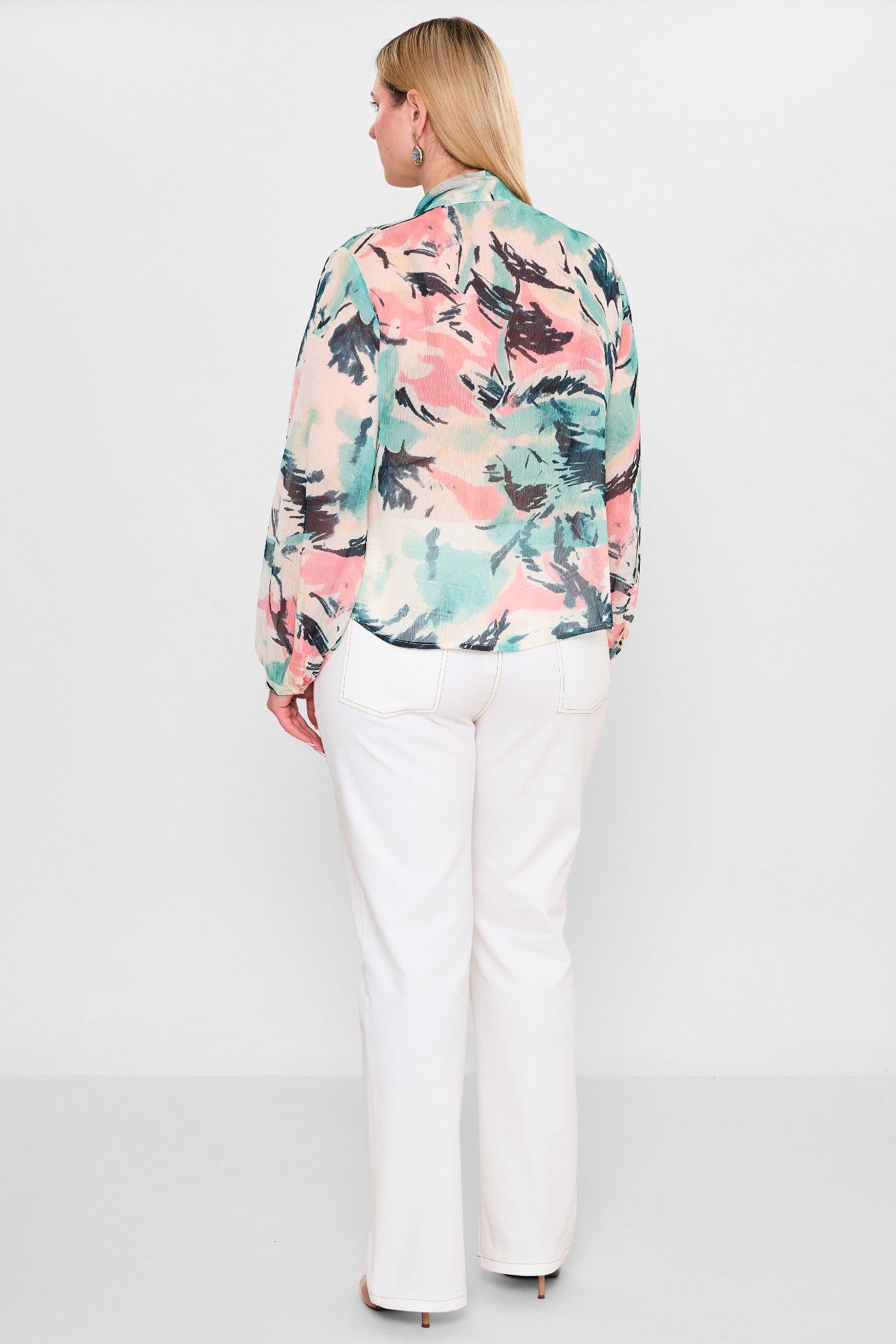Laluce - Plus Size Blouse (L2.Y26.BLZ.2B202) - 8690200129964