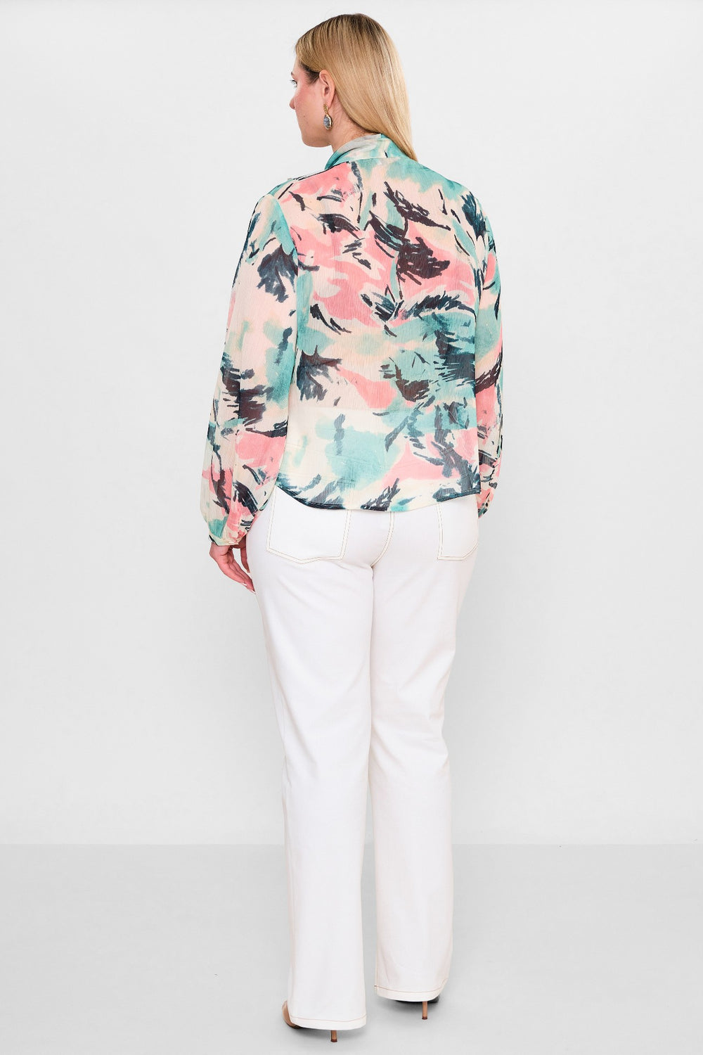 Laluce - Plus Size Blouse (L2.Y26.BLZ.2B202) - 8690200129964