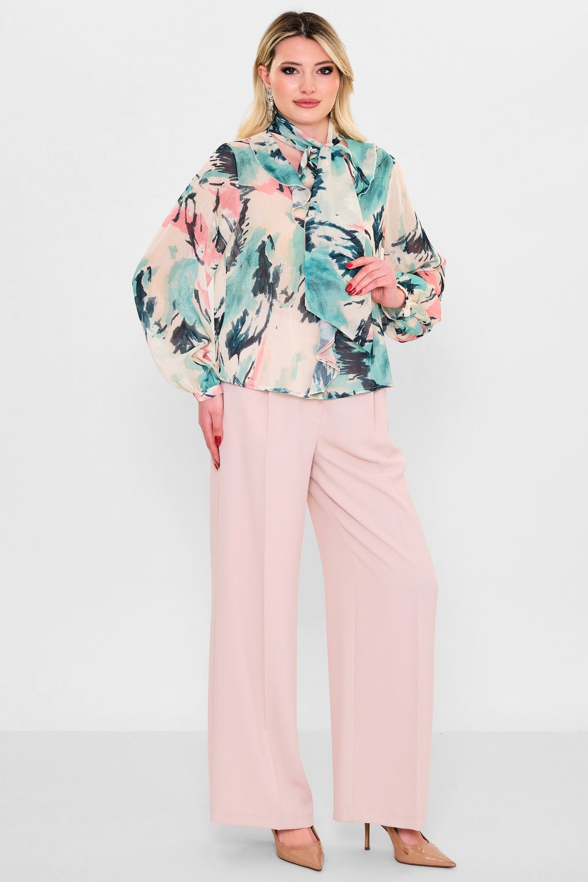 Laluce - Plus Size Blouse (LL.Y26.BL.LB202) - 8690200129988