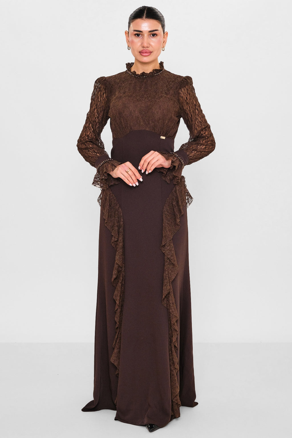 Nupel line - Plus Size Dress (NPL26Y5156) - 8690200130052