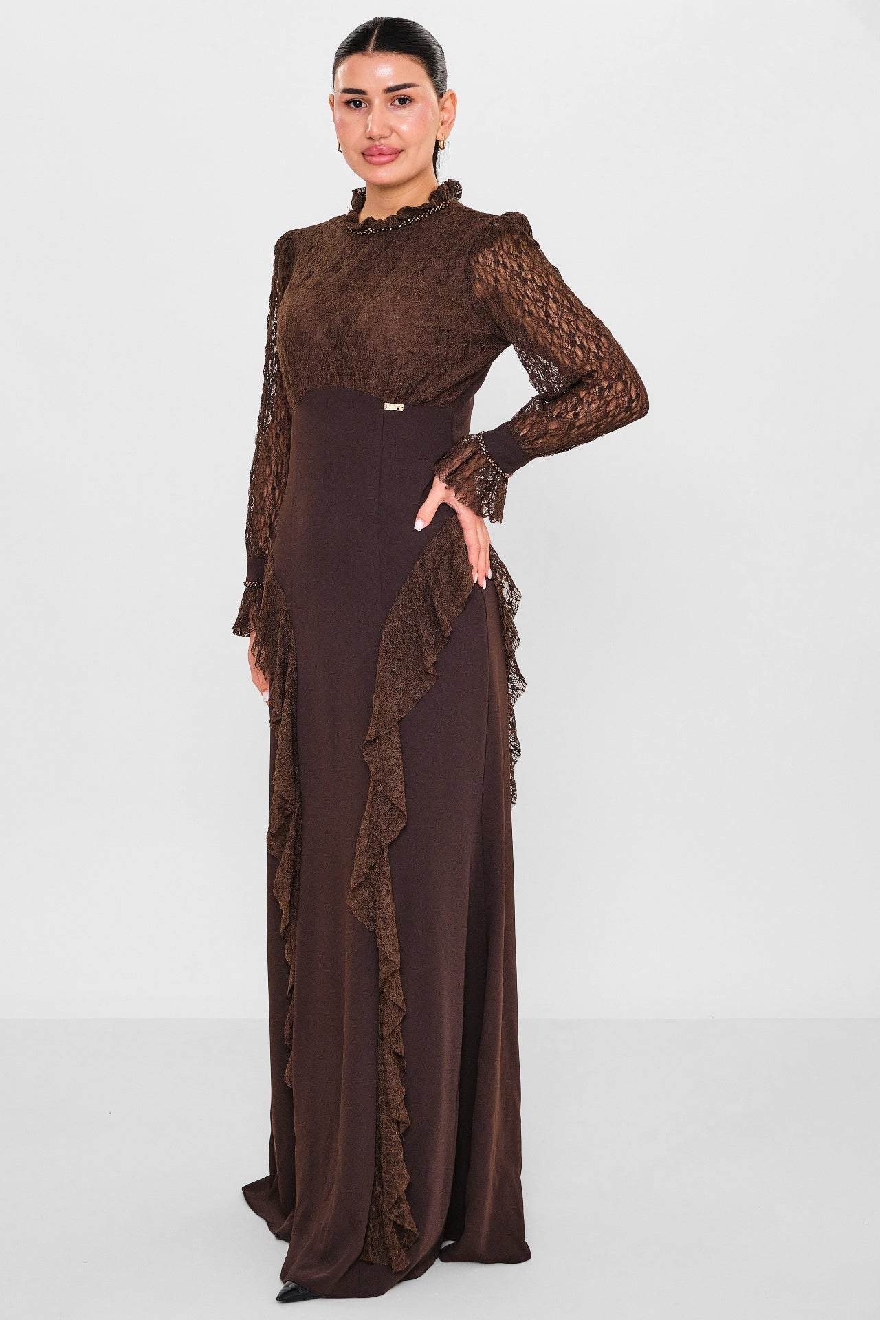 Nupel line - Plus Size Dress (NPL26Y5156) - 8690200130052
