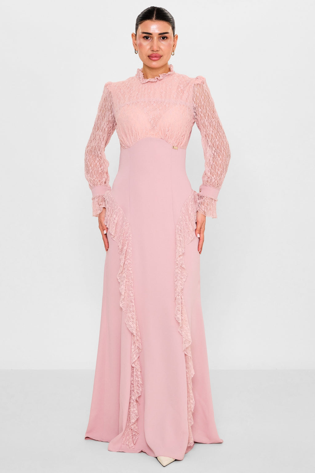 Nupel line - Plus Size Dress (NPL26Y5156) - 8690200130069