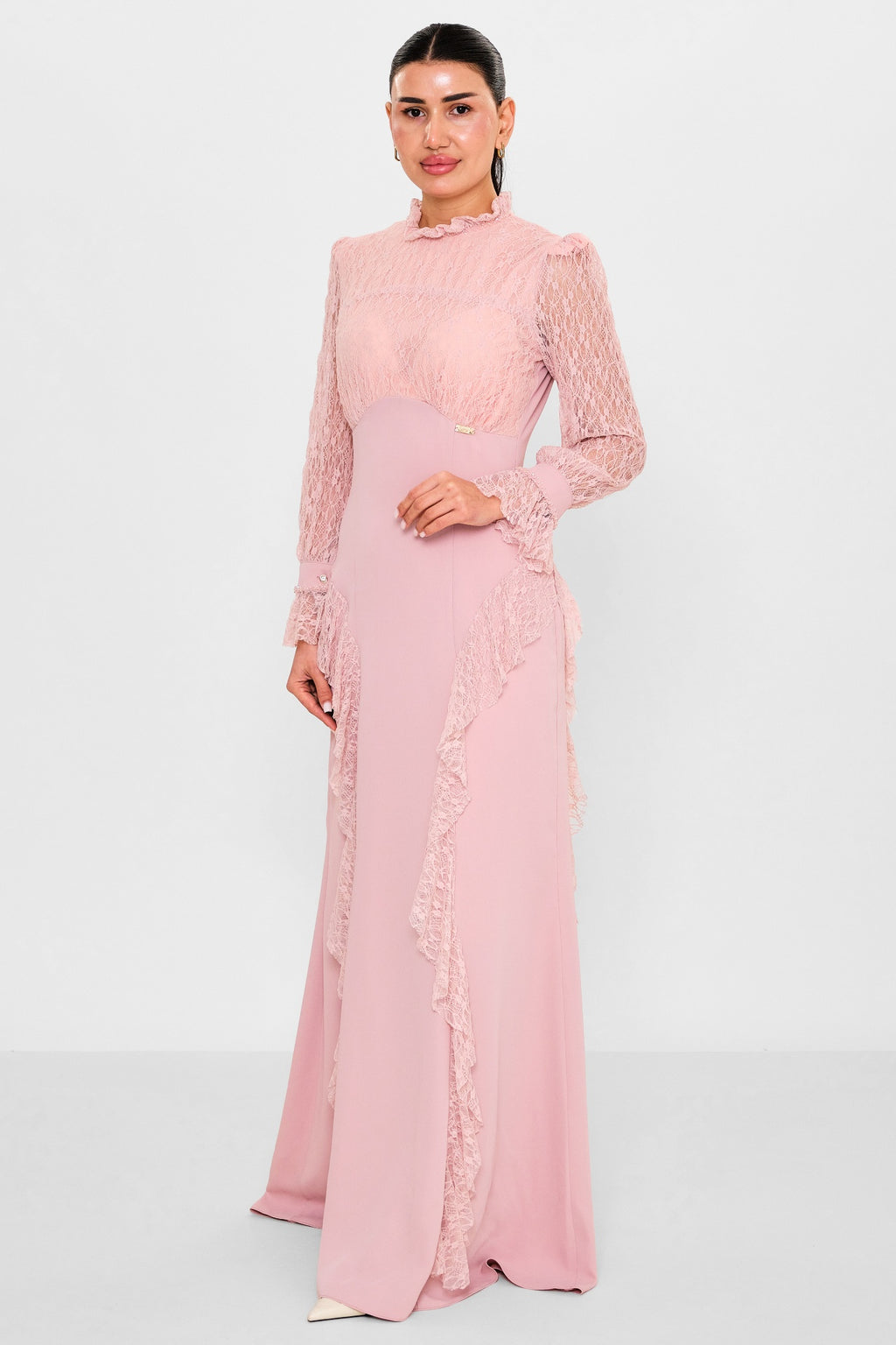 Nupel line - Plus Size Dress (NPL26Y5156) - 8690200130069