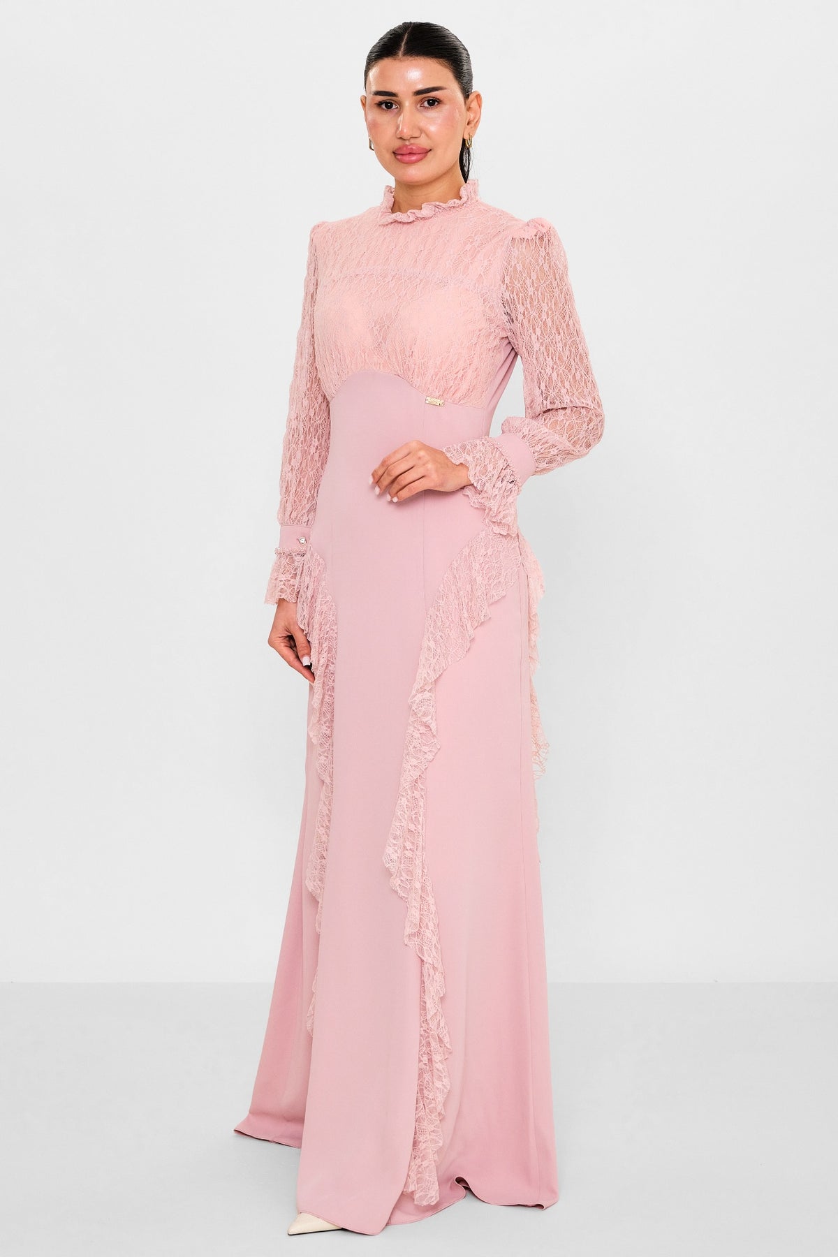 Nupel line - Plus Size Dress (NPL26Y5156) - 8690200130069