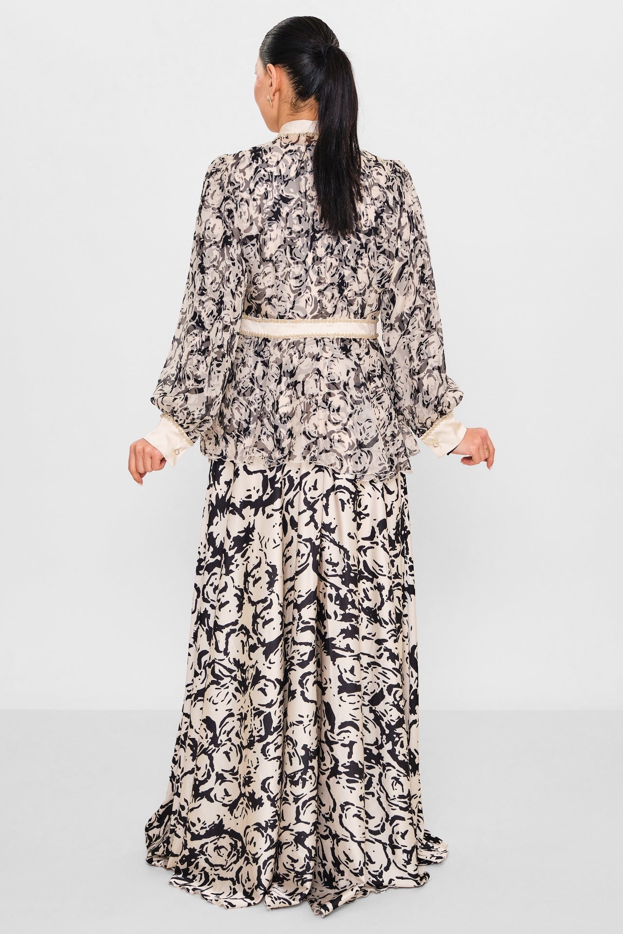 Nupel li̇ne - Plus Size Dress (NPL26Y5147) - 8690200130083