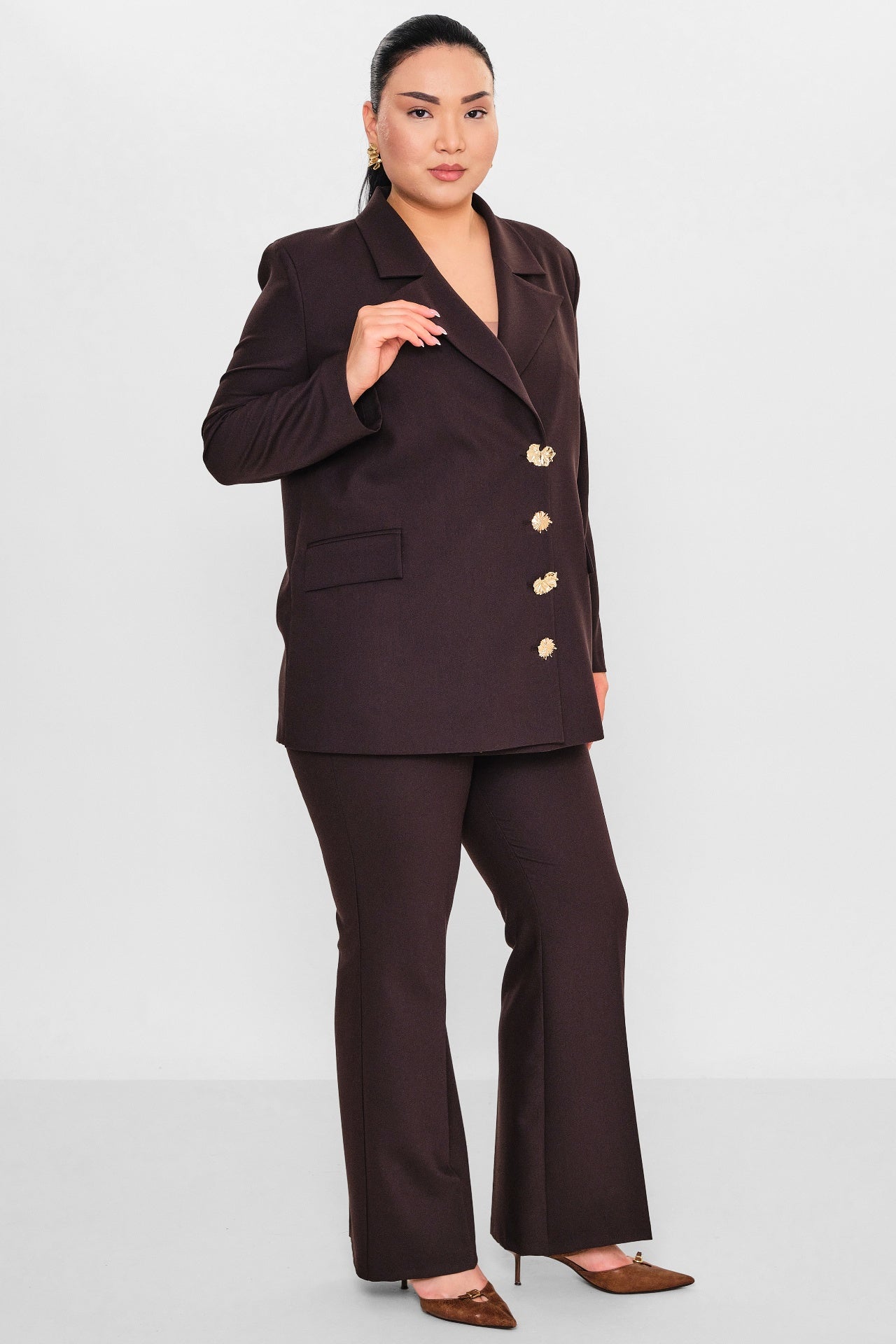 Fi̇more - Plus Size Suit (FMR26Y8529-060) - 8690200130250