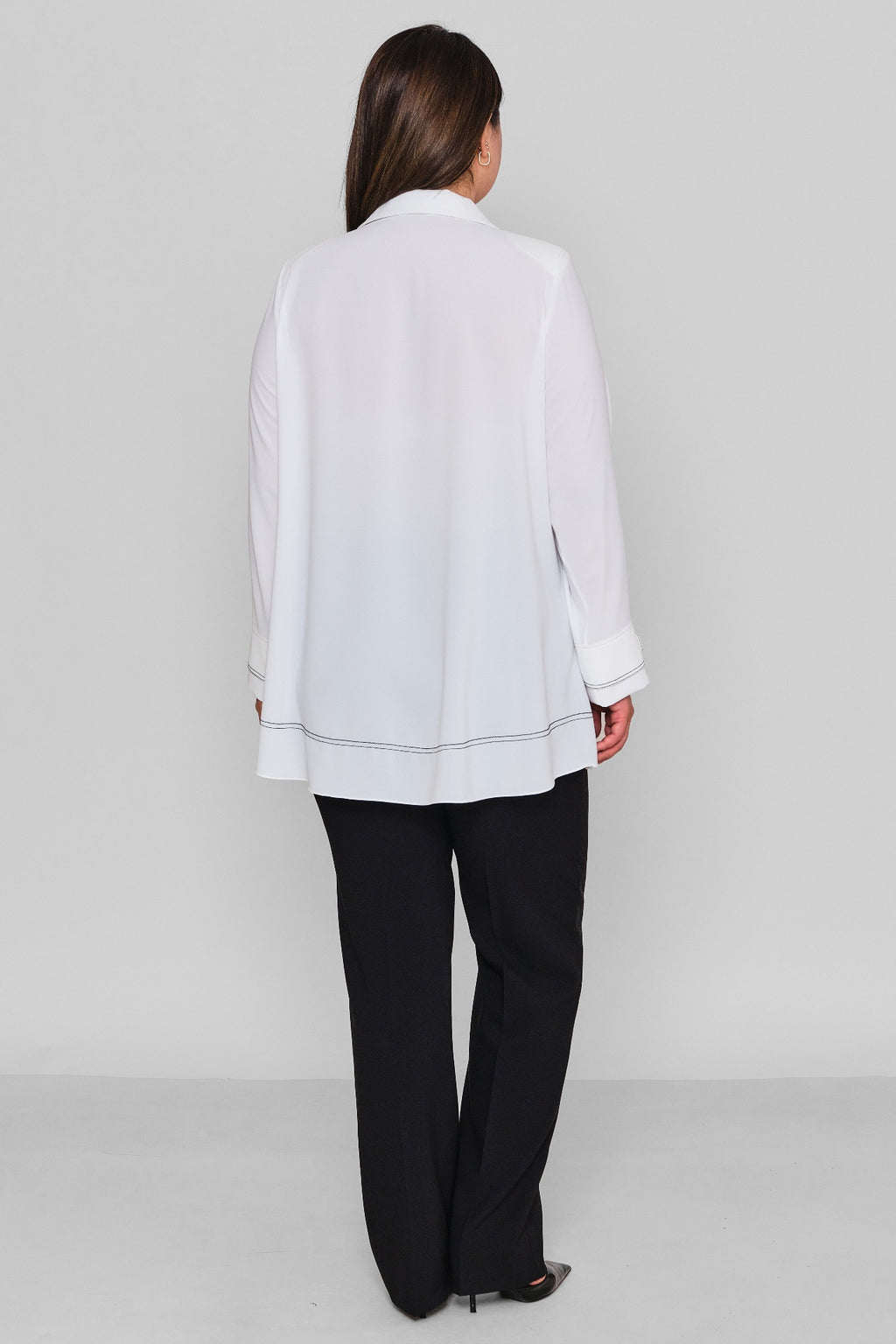 Kifayet - Extended Plus Size Blouse (KFY26Y23523-01) - 8690200130458