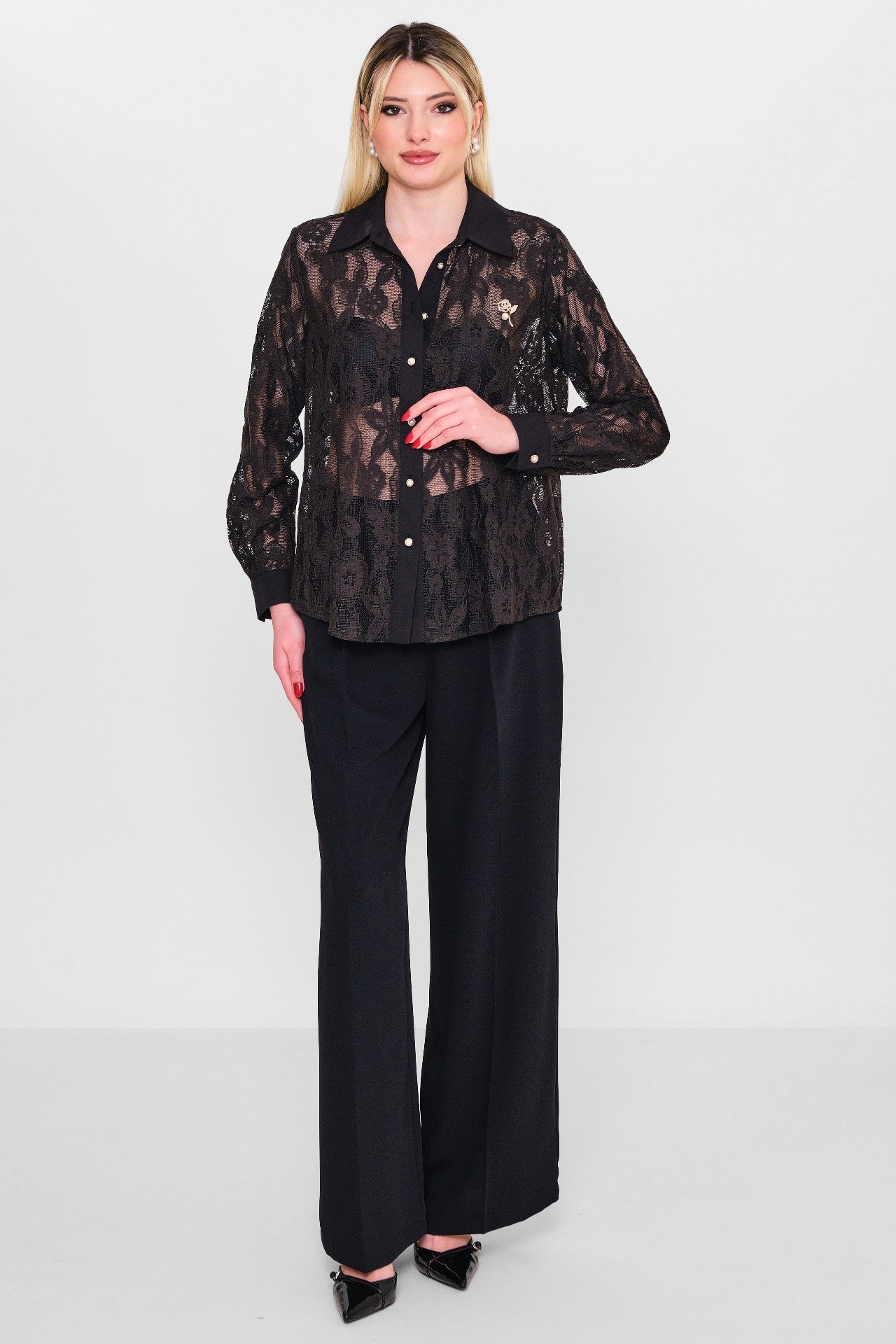 Jarrivee - Plus Size Shirt (JRVSS26J4223) - 8690200130496