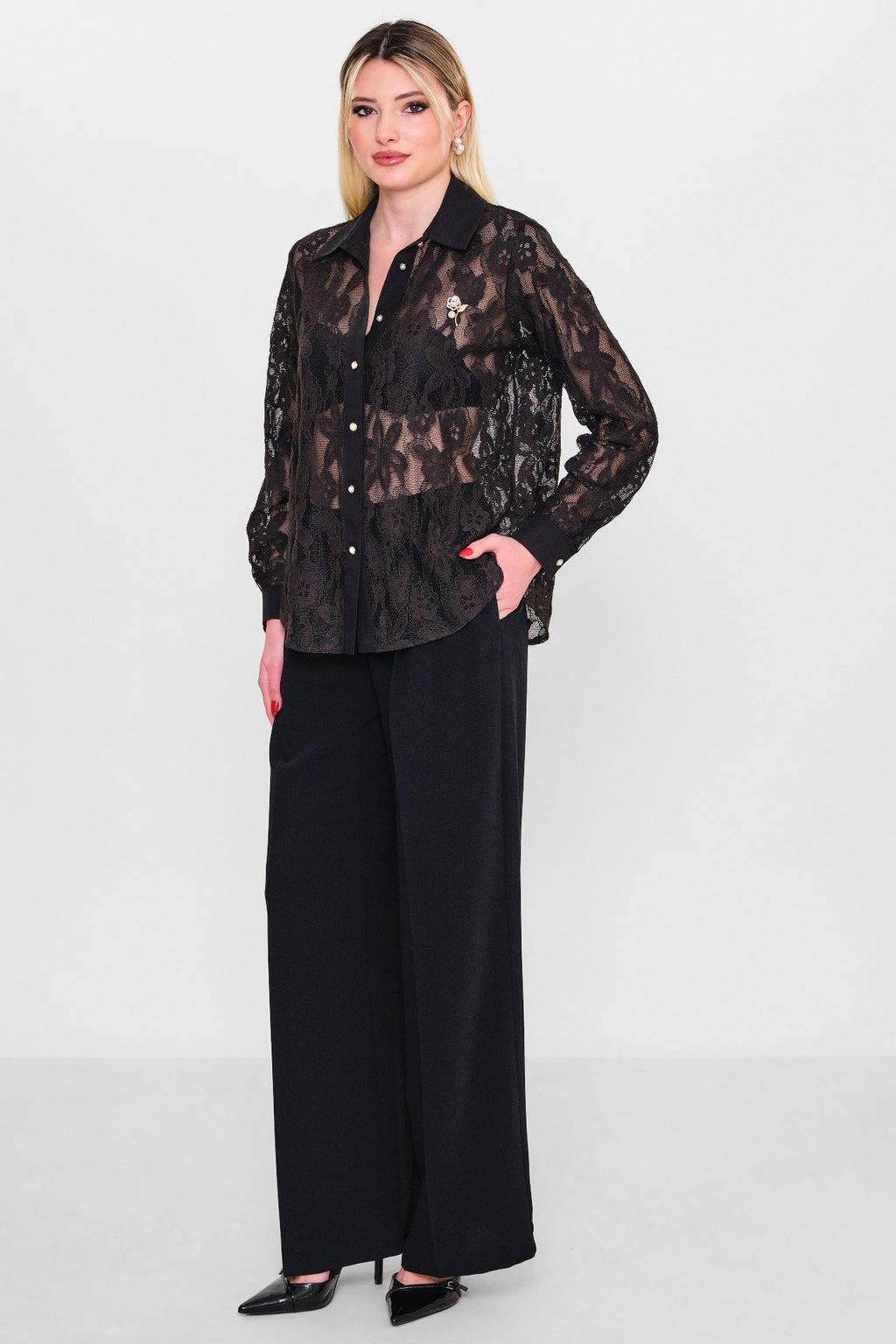 Jarrivee - Plus Size Shirt (JRVSS26J4223) - 8690200130496