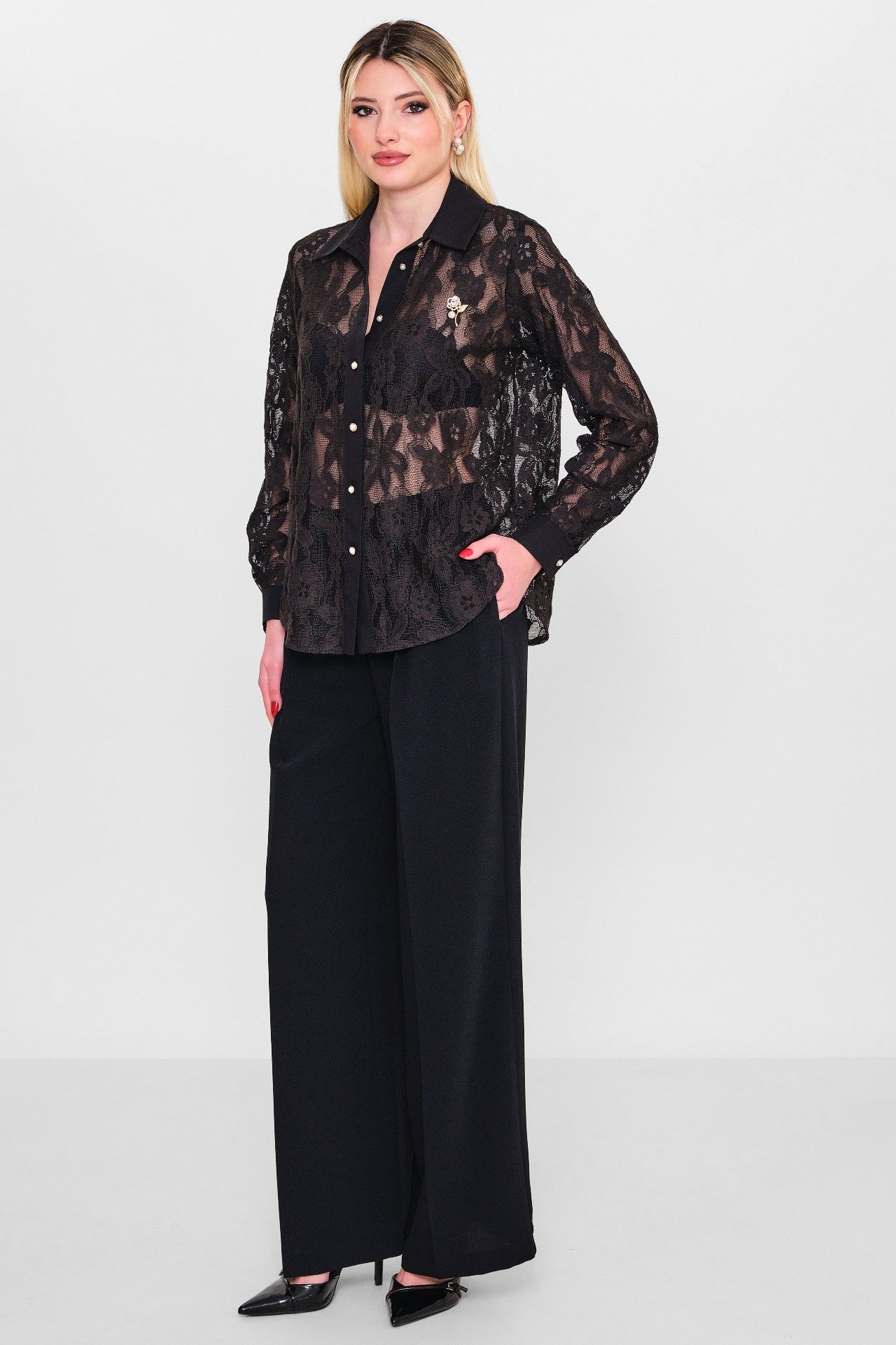 Jarrivee - Plus Size Shirt (JRVSS26J4223) - 8690200130496