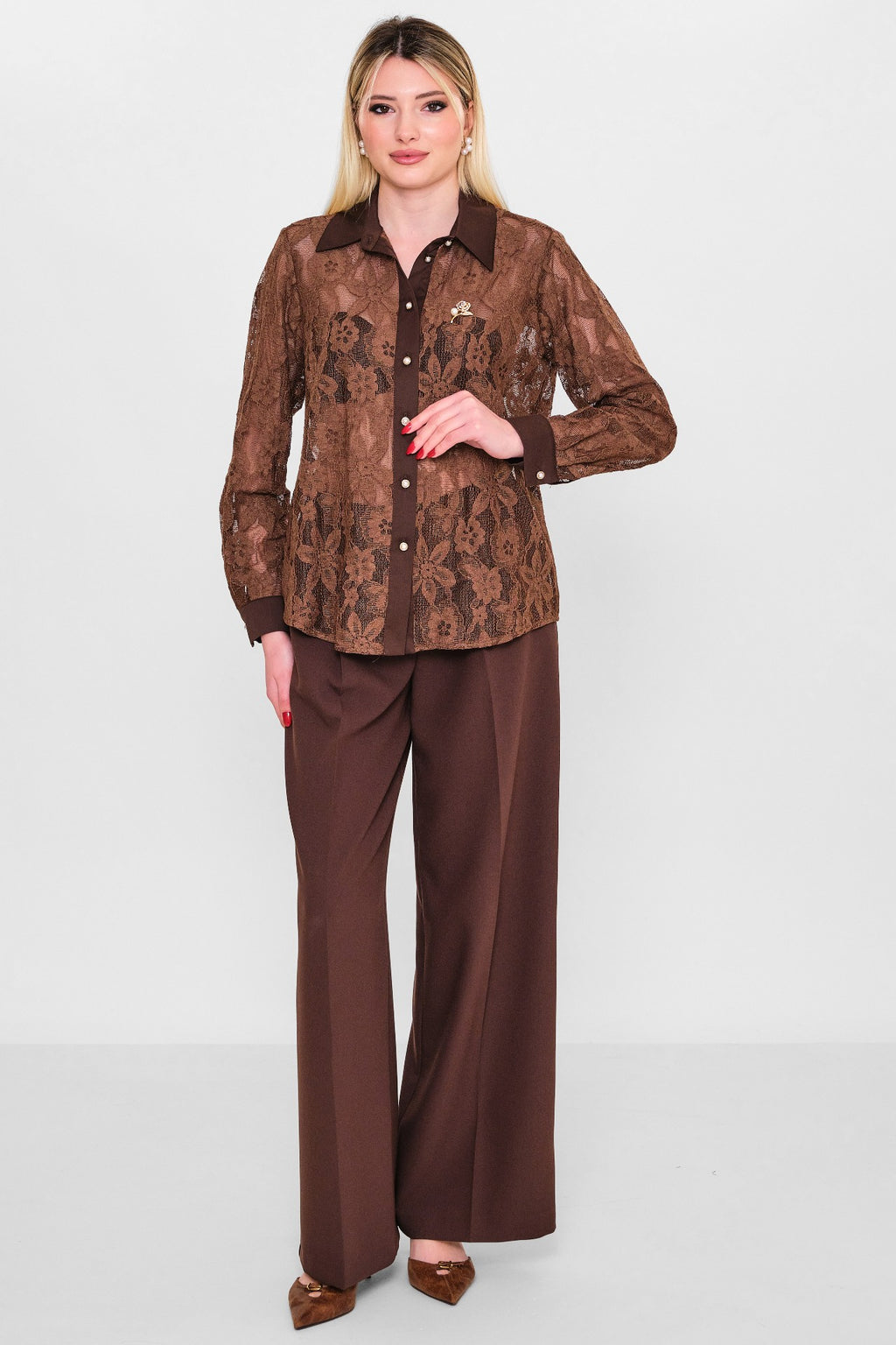 Jarrivee - Plus Size Shirt (JRVSS26J4223) - 8690200130502
